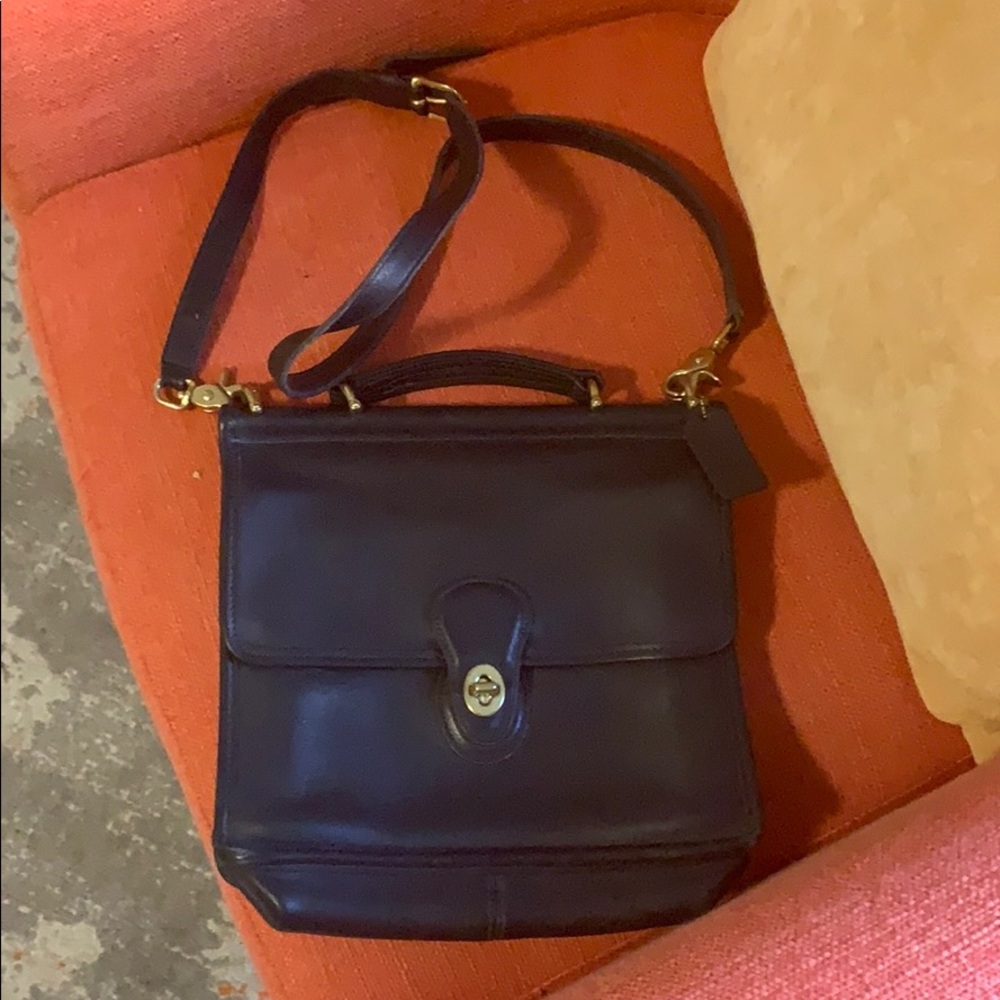 Black Coach Satchel